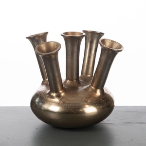 Alu Vase O  Ø27x25cm Gold