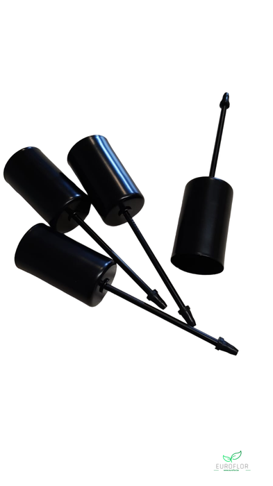 CANDLE HOLDER METAL BLACK D2,5 H6 4pcs