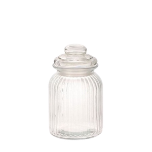 Glass Pot+cover d11*21.5cm