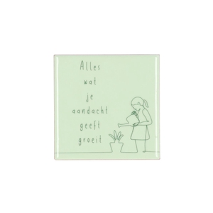 Tile Groeit Green 10x10x1cm Nm