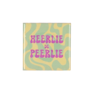 Tile Heerlie Green 10x10x1cm
