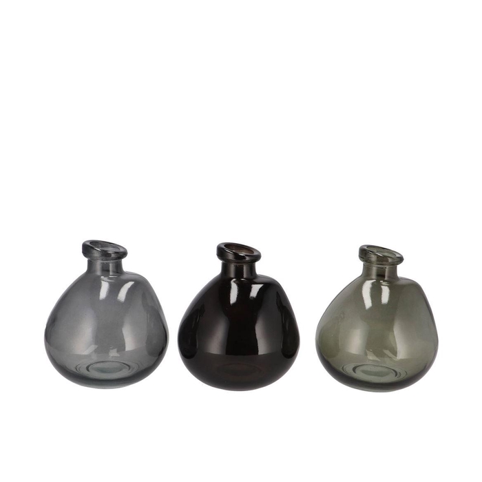 <h4>Karakum Grey Vase Ass 16x14cm Nm</h4>
