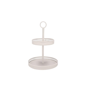 Storage Shelf Esi Metal Nordic White 28x43cm