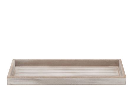 <h4>Wood Antique Tray Grey 14x40x3cm</h4>