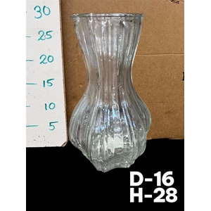 Glazen Vaas H28 D16