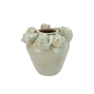 Shella Light Green Vase 24x24x23cm