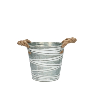 Zink Brent pot d13*12cm