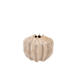 Juna Sand Vase Structure 19x19x17cm