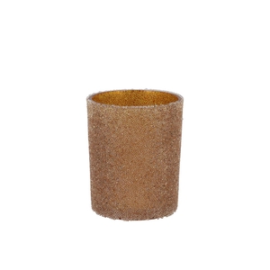 Ruby Gold T-light Shiny 8x8cm