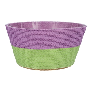 DF06-590524200 - Basket Riley Duo d19xh10 lilac/green