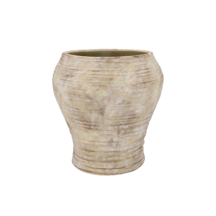 <h4>Perla Grey Pot 27x27x29cm</h4>