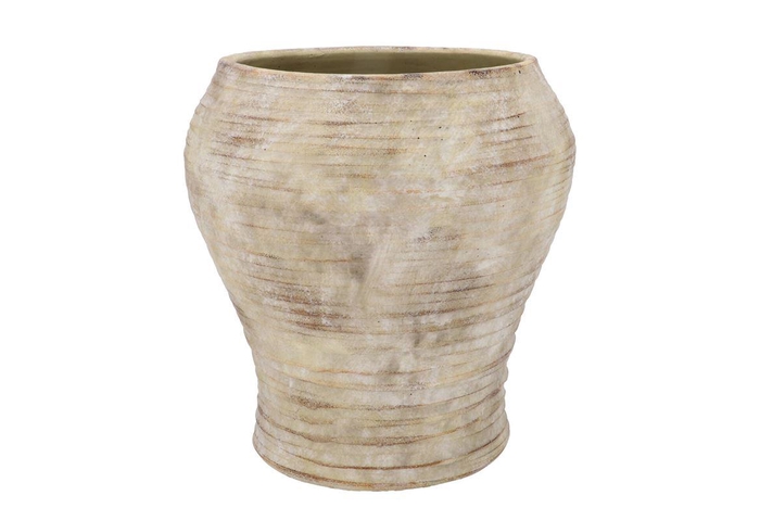 Perla Grey Pot 27x27x29cm