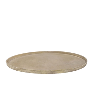 Coaster Cozy Gold Matt Tray Metal 56x2cm