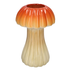 DF00-665483300 - Vase Champignon1 lines d8/18xh28.5 orange