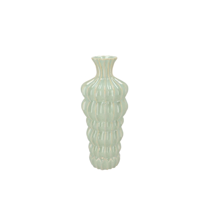 <h4>Dunja Pistache Vase 12x12x25cm Nm</h4>
