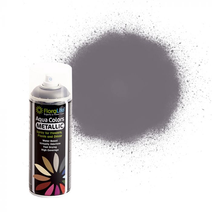 <h4>FLORALIFE PAINT SPRAY METALLIC COLORS 400ML ANTHRACITE</h4>