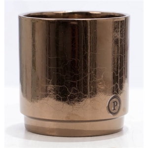 P&PURE Juliette ceramics shiny goldbronze