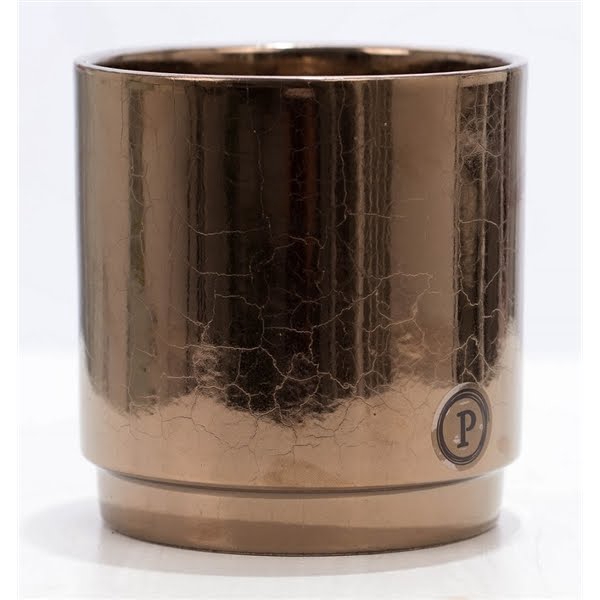 P&PURE Juliette ceramics shiny goldbronze