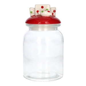 DF11-730660700 - Storage jar Jelly1 d10.9xh19.7 red