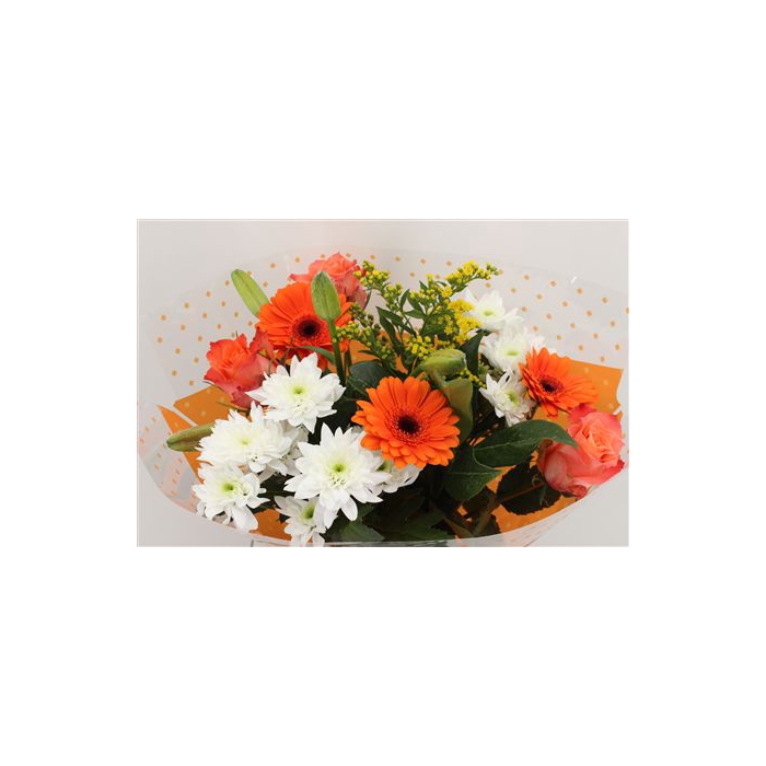 <h4>Boeket 3 Roos 3 Germini Oranje</h4>