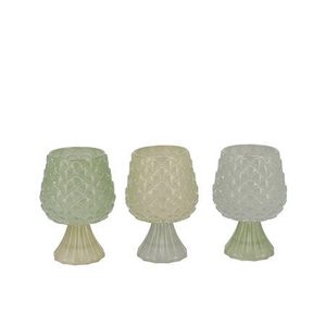 Jazz Nordic Green T-light Pinecone Ass 9x13cm