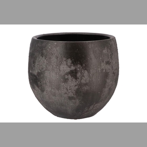 Bali Black Coal Pot 30x27cm