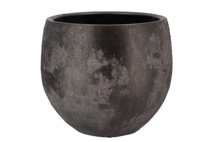 <h4>Bali Black Coal Pot 30x27cm</h4>
