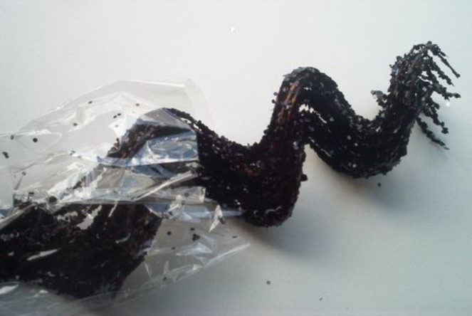 HALF CURLY WILLOW 60CM 40PCS BLACK