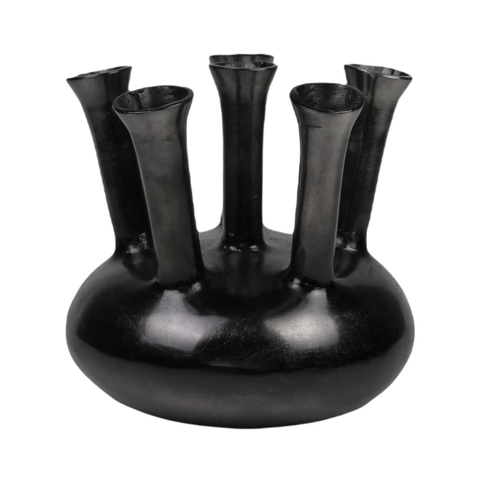 <h4>Alu Vase Black O  39cm 40666</h4>