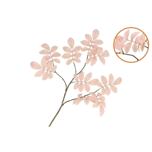 Silk Leaf Rowan Champagne 71cm Nm