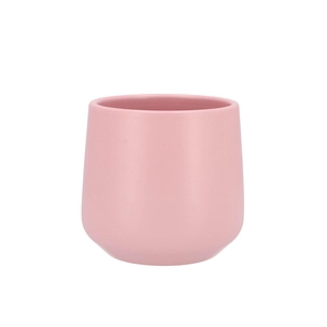 Ceramic Pink Silver Pot Orchid Berlin 14x13,5cm Nm