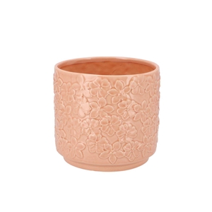 Liv Pink Flower Pot 17x17x16cm