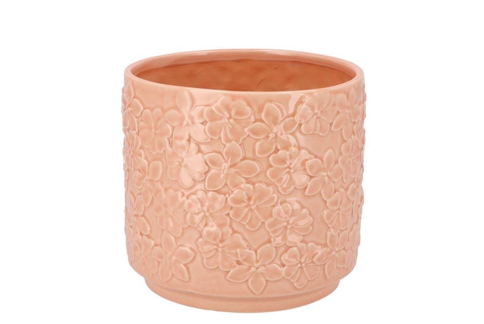 <h4>Liv Pink Flower Pot 17x17x16cm</h4>
