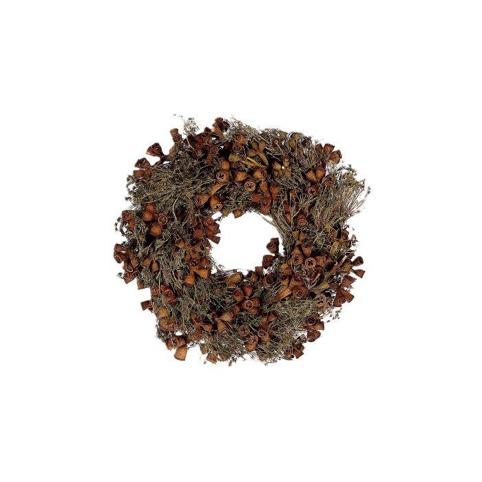 <h4>Wreath Green Clock D30</h4>