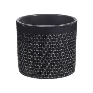 DF03-883862200 - Pot Capri d23xh22 granit glazed