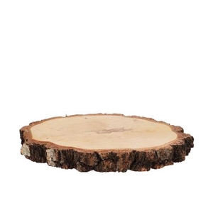 Nature Oak Slice Round D23-26cm X 3cm