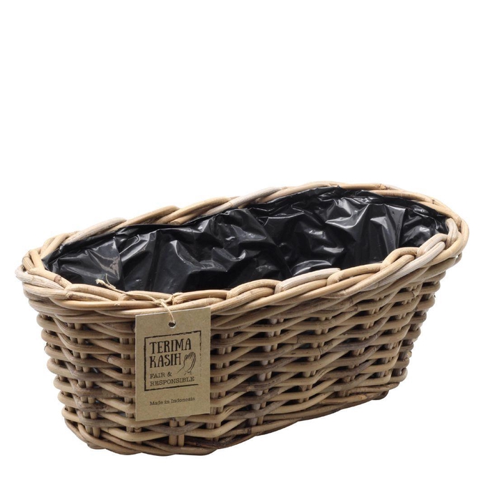 <h4>Manden rotan Terima bak 45*22*13cm</h4>