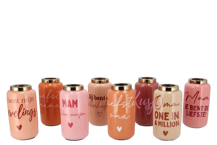 <h4>Judy Natural Mix Vase Mothersday Ass 9x9x16cm</h4>