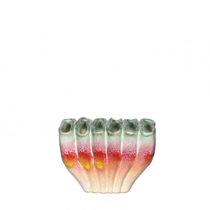 Ceramics Exclusive Rainbow vase 14*7.5*10cm