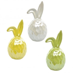 Easter Ceramics rabbit d06.5*13.5cm