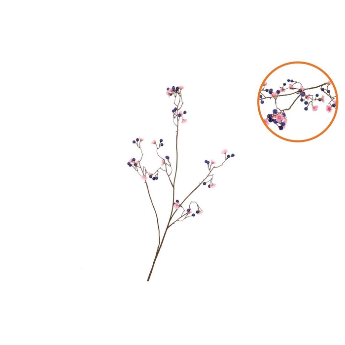<h4>Silk Berry Blossom Blue 95cm Nm</h4>