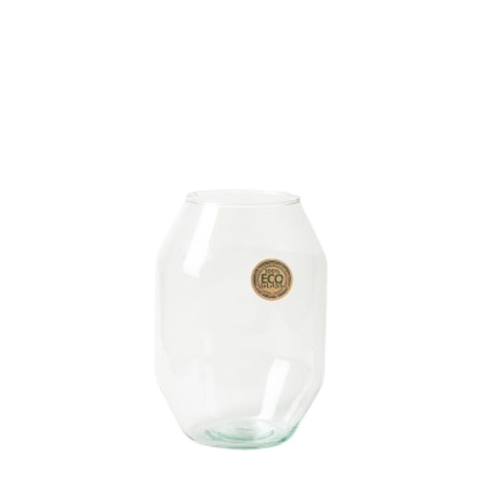 <h4>Glas Eco vaas Diamant d14*20cm</h4>