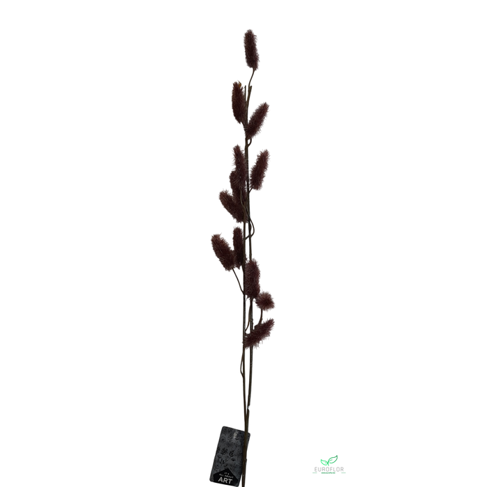<h4>SILK FLOWERS - MINI TAIL SPRAY BROWN 101CM</h4>
