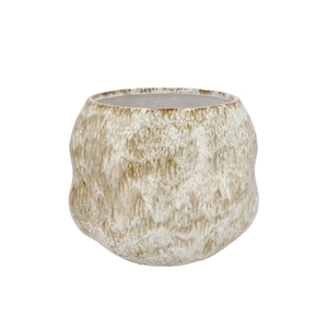 Monte White Sand Pot 20x20x16cm