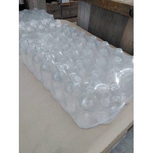 BOTTLE GLASS CLEAR 500ML PER 35 STUKS