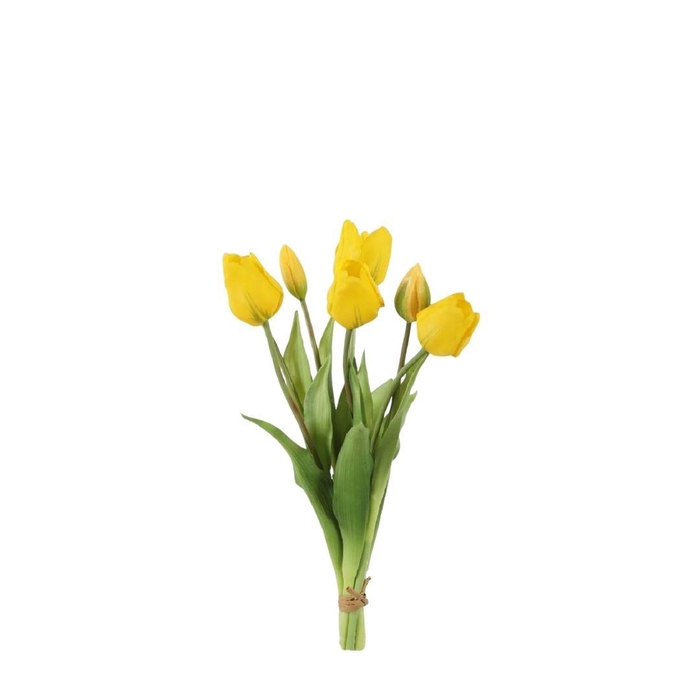 <h4>Artificial flowers Tulipa bouquet 41cm x7</h4>