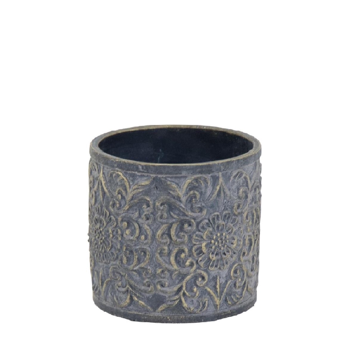 <h4>Keramiek Barok pot d14.5*14cm</h4>