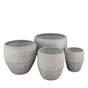 Homedeco Barna pot S/4 d19*16.5cm