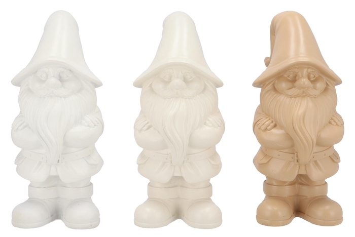 Gnome Natural Brown Mix Ass 45cm