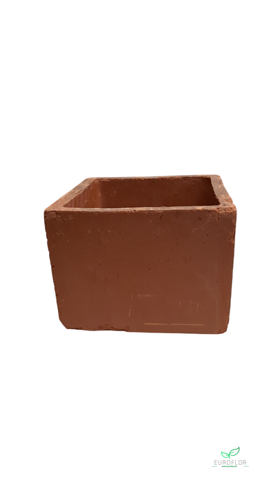 TERRACOTTA KUBUS 20*20*15H